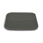 474603GRI Zolux Podloga Za Sporo Hranjenje M Siva 21x21cm