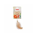 580764 Zolux Etihcat Rattan Srce Igračka Za Mačke 27cm