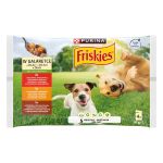 Friskies Dog Adult Komadići Mesa i Povrća u Želeu Multipack 4x85g