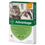 Advantage 40mg Spot-On Ampula za Male Mačke i Kuniće do 4kg 0,4ml / 1kom.