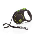 Flexi Povodac Black Design S Traka Zeleni 5m