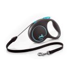 Flexi Povodac Black Design M Sajla Plavi 5m