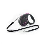 Flexi Povodac Black Design S Sajla Rozi 5m