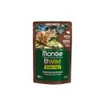 Monge BWild Cat Senior Bivo i Povrće Kesica 85g
