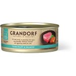 Grandorf Cat Grain Free Konzerva Fileti Tune & Losos 70g