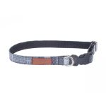 Amiplay London Podesiva Ogrlica L Siva 35-50cm x 2cm
