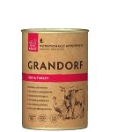 Grandorf Dog Adult Grain Free Konzerva Govedina & Ćuretina 400g