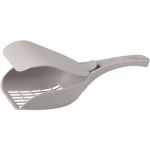 Flamingo Lopatica za Toalet sa Poklopcem Lido Siva 10x26x5cm