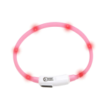 Flamingo Ogrlica Nera Led Pink 20-35cm x 10mm