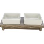Trixie Keramička Činija Za Pse City Style Set 2x0,4L/12cm 30x4x12cm