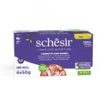 Schesir Cat Multipack Tunjevina i Govedina u Želeu 6x50g