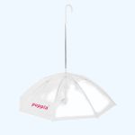 Puppia Kišobran za Pse Beli 72cm / 48cm / r74cm
