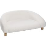 Flamingo Polukružna Sofa Dorado Bela 77x50cm