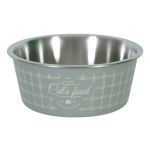 574371GRI Zolux Inox Činija za Hranu za Mačke Siva 400ml