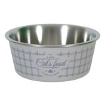 574371ROS Zolux Inox Činija za Hranu za Mačke Roze 400ml