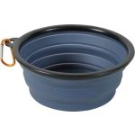 474243BLE Zolux Bivouak Sklopiva Putna Posuda za Vodu i Hranu Plava 450ml