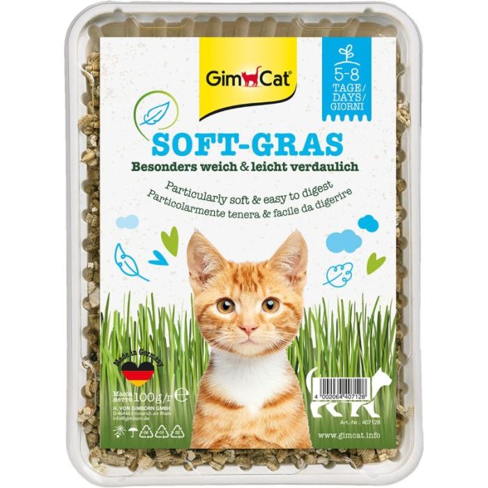 GimCat Trava Za Mace Soft Grass 100g.