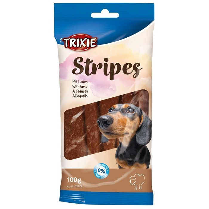 Trixie Stripes Jagnjetina 10kom / 100g