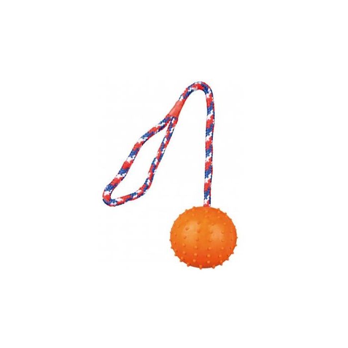 Trixie Igračka Gumena Lopta Na Kanapu 7cm / 30cm