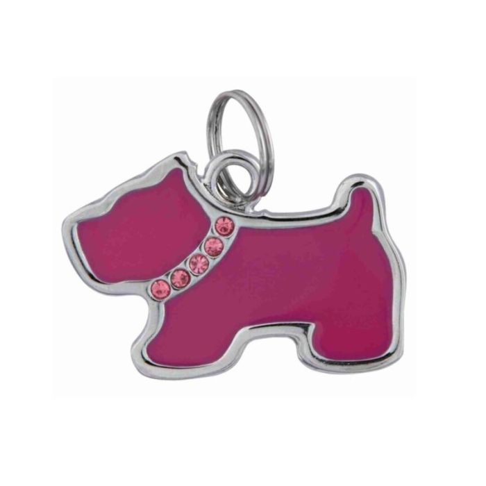 Trixie Privezak u Obliku Psa Roze 35x25mm