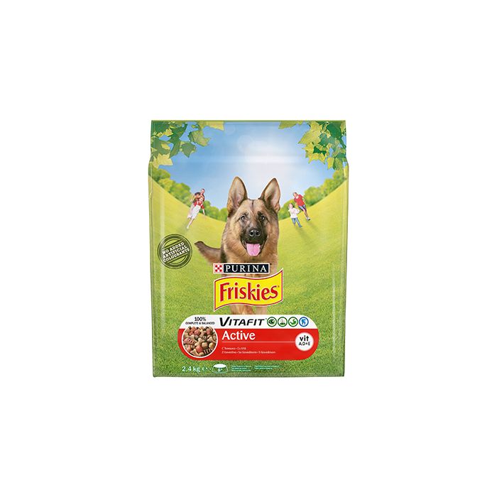 Friskies Dog Active Govedina 2,4kg
