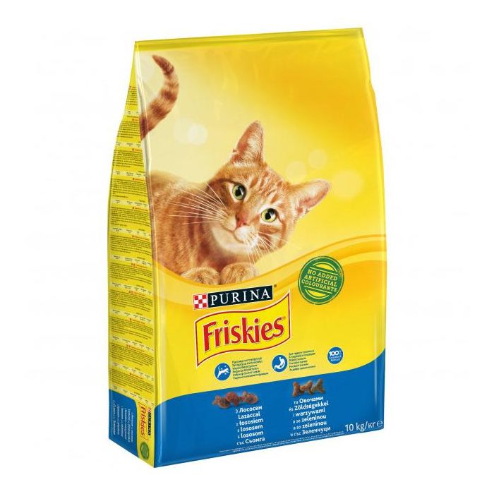 Friskies Cat Losos i Povrće 10kg