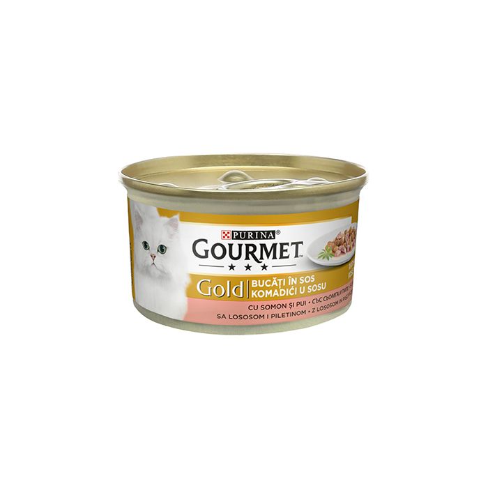 Gourmet Gold Chunks In Gravy Piletina i Losos 85g