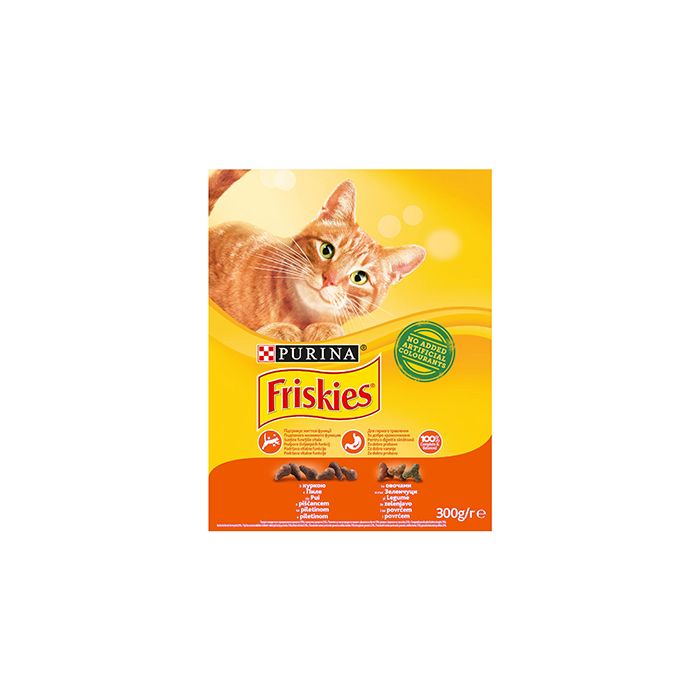 Friskies Cat Piletina i Povrće 300g