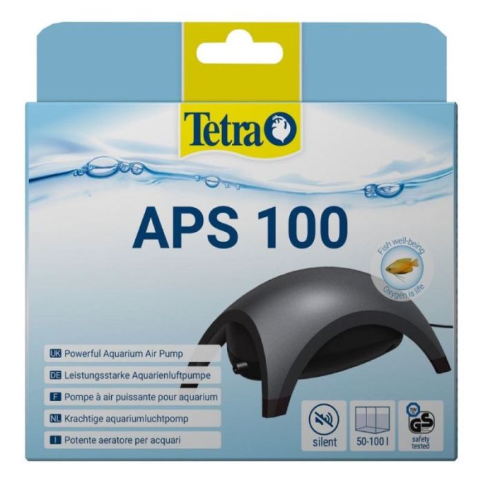 Tetra APS 100 Vazdušna Pumpa za Akvarijum Crna