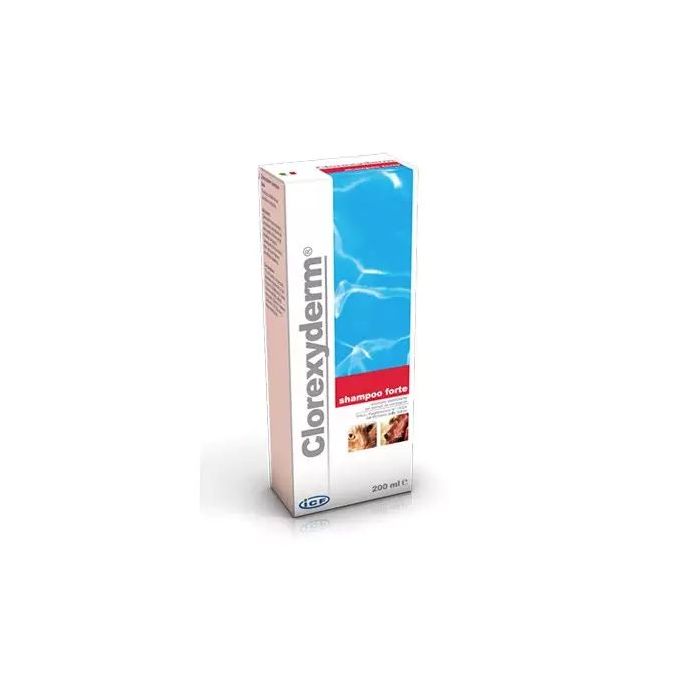 ICF Clorexyderm Šampon Forte 200ml