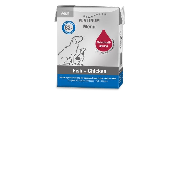 Platinum Menu Fish + Chicken 375g