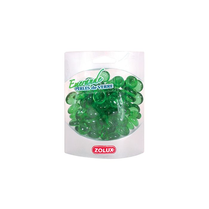 357515 Zolux Staklene Perle Smaragd 400g