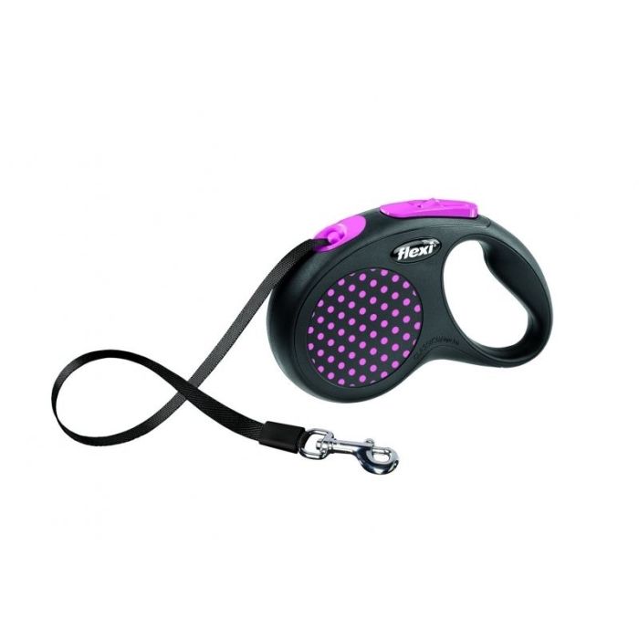 Flexi Povodac Design S Traka Pink 5m