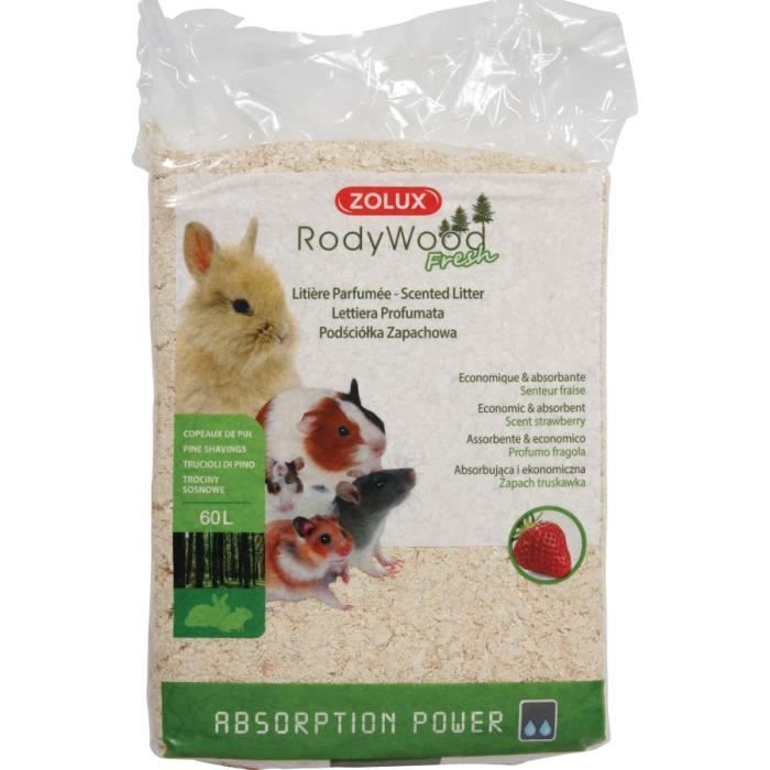 212042 Zolux Rodywood Posip Sveza Jagoda 60l