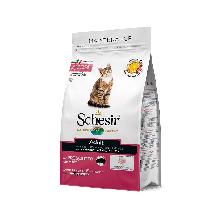 Schesir Dry Cat Adult Šunka 400g
