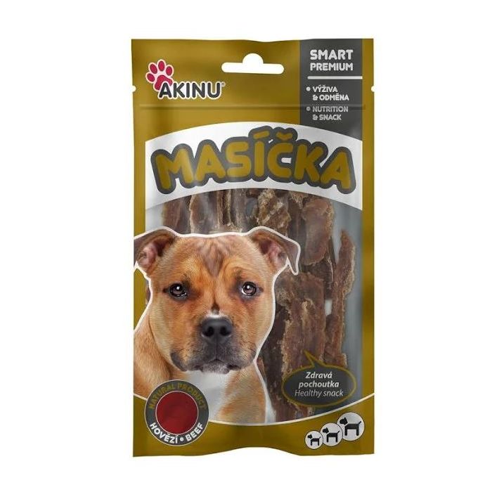 Akinu Goveđe Trakice za Pse 75g
