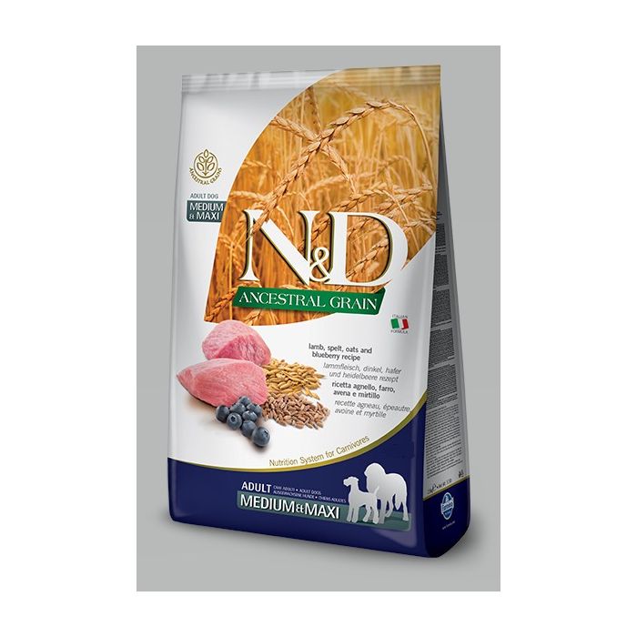 N&D Low Grain Medium & Maxi Lamb & Blueberry 12kg