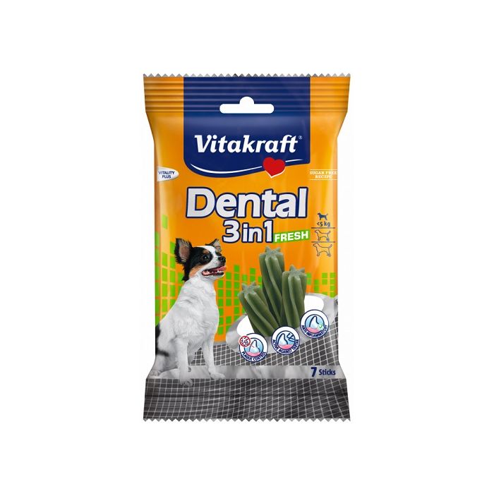 Vitakraft Poslastica Dental Fresh 3u1 7x10g