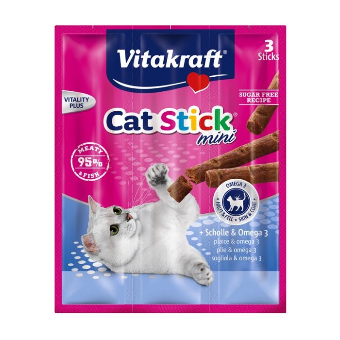Vitakraft Poslastica Stick Mini Riba List i Omega3 18g