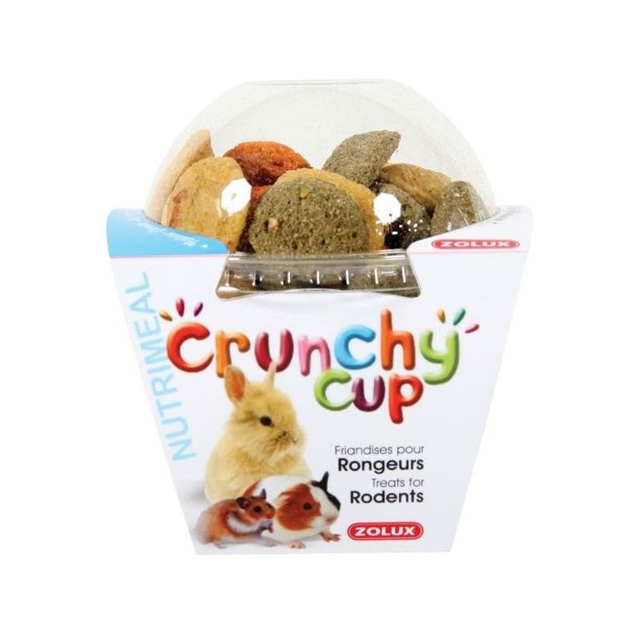 209254 Zolux Crunchy Cup Hrana Za Glodare Peršun-Šargarepa-Lucerka 200g