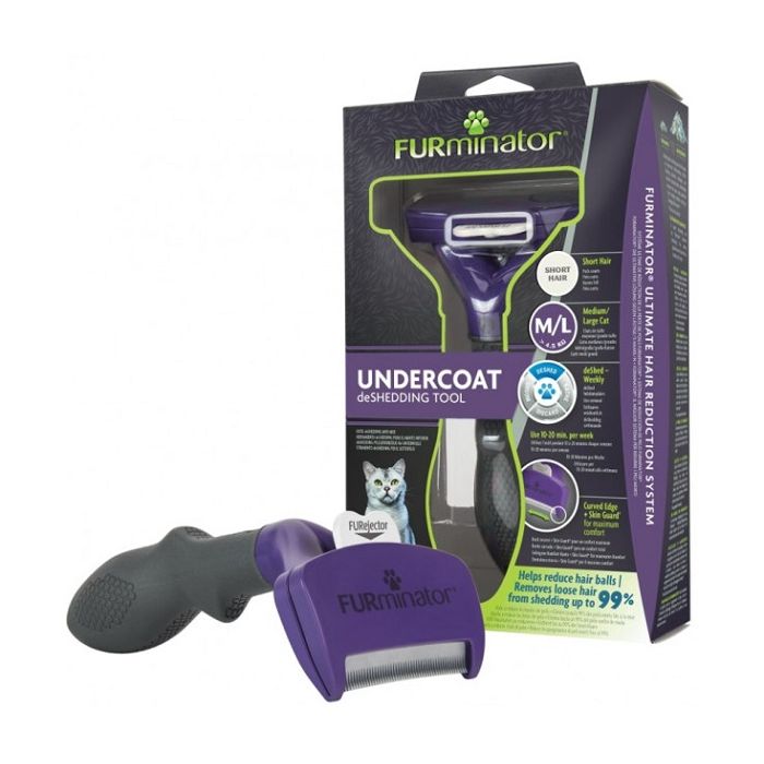 Furminator Cat Undercoat Kratka Dlaka M/L