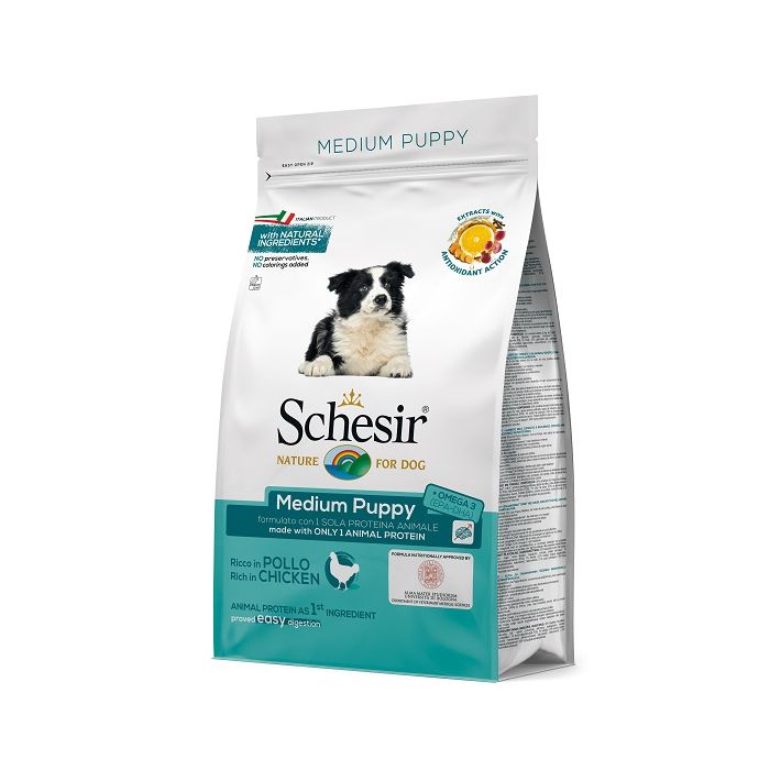 Schesir Dry Medium Puppy Chicken 3kg