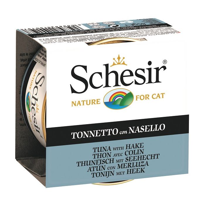 Schesir Cat Tunjevina i Bakalar 85g