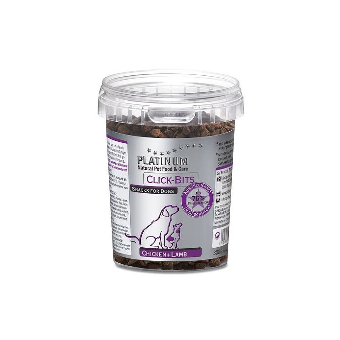 Platinum Click-Bits Chicken&Lamb 300g