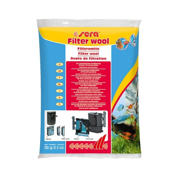 Sera Filter Vata 100g