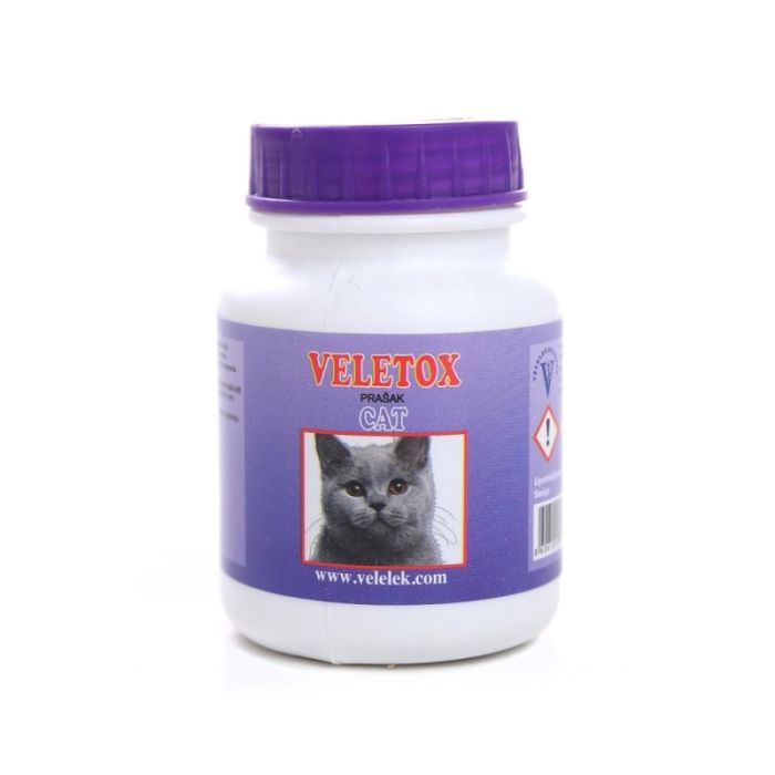 Veletox Cat Prašak Protiv Spoljnih Parazita za Mačke 50g