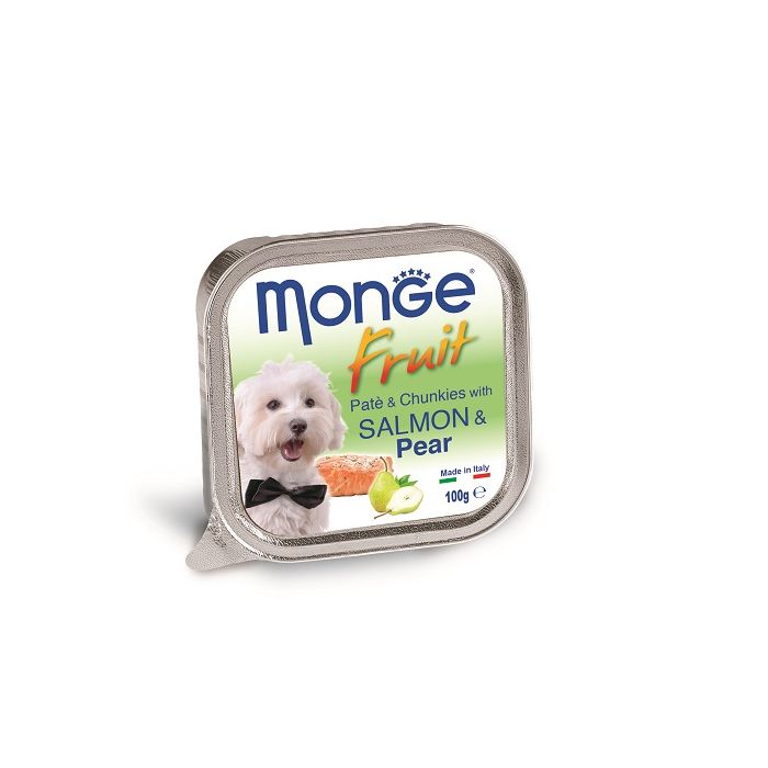 Monge Fruit Losos i Kruška 100g
