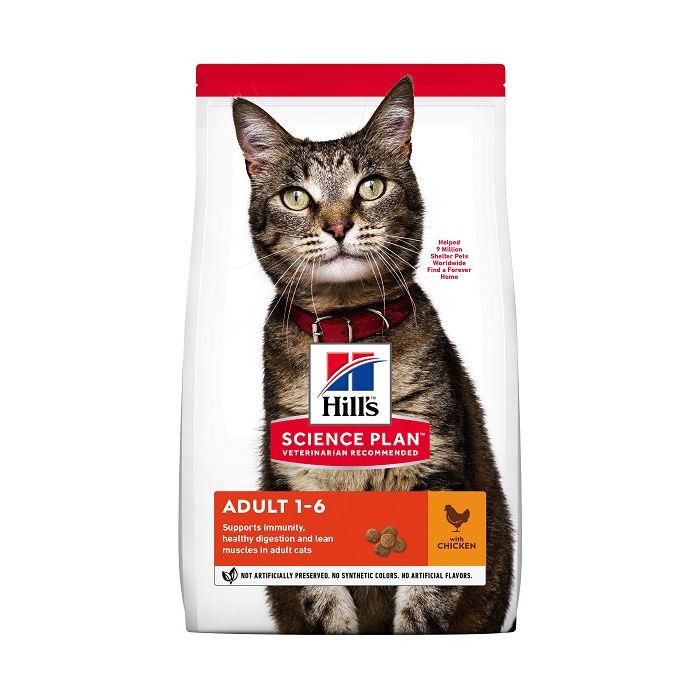 Hill's Feline Adult Piletina 1,5kg