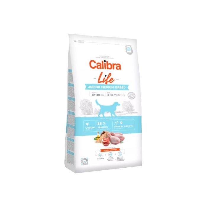 Calibra Dog Life Junior Medium Breed Piletina 2,5kg