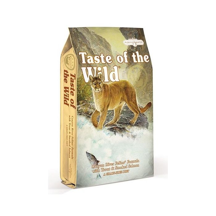 Taste Of The Wild Canyon River Feline Pastrmka & Dimljeni Losos 2kg